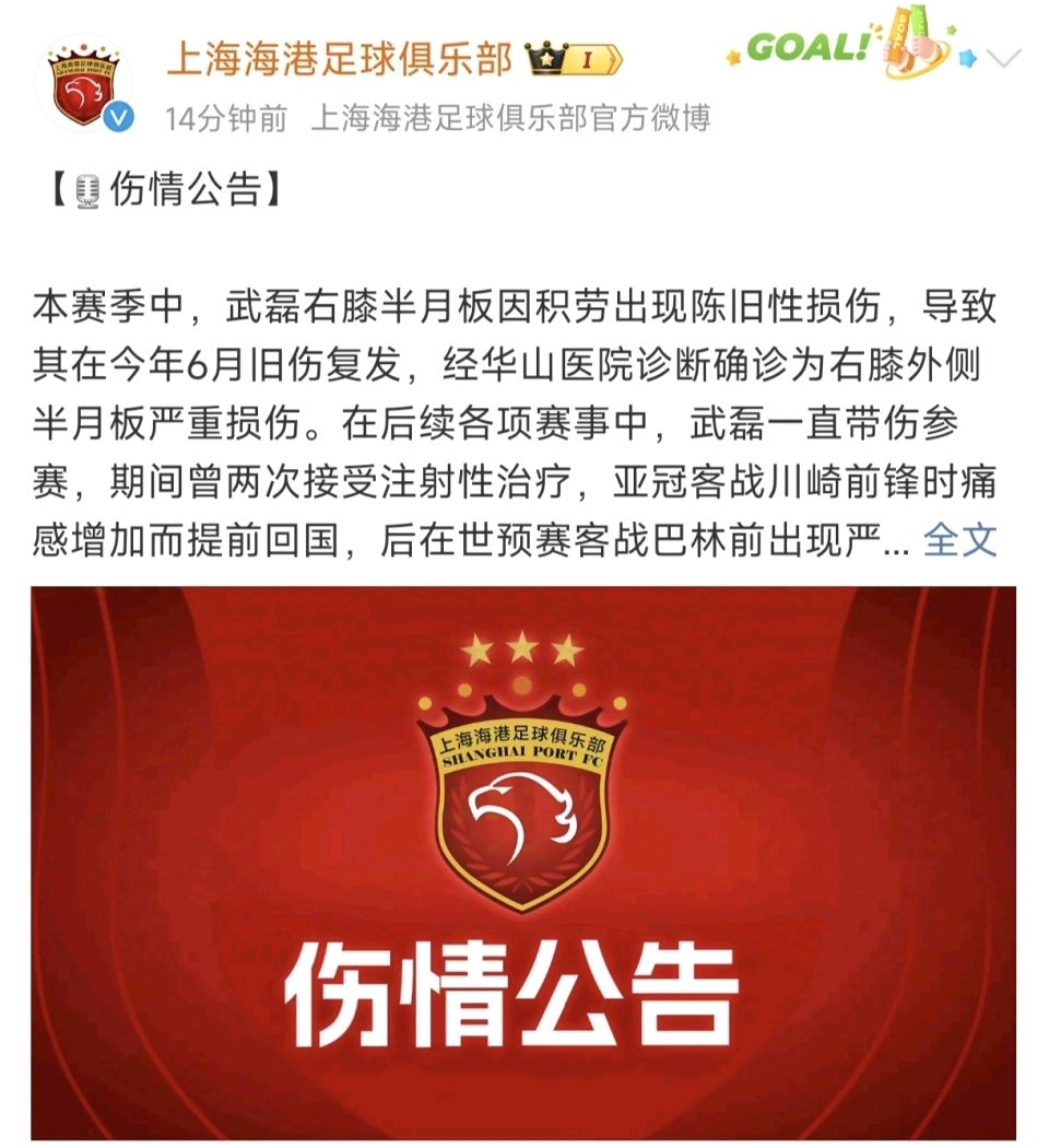 关于伤停名单再添一员,球队情况岂不妙?的信息 关于伤停名单再添一员,球队情况岂不妙?的信息