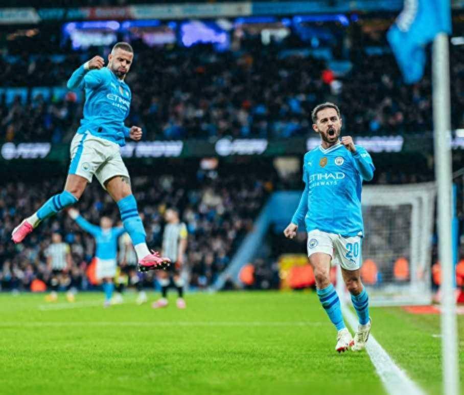 曼城勇往直前，争取比赛胜利为荣誉而战