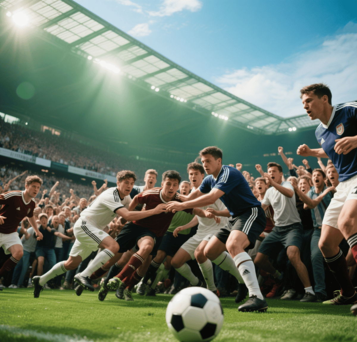 一触即发!紧张刺激的足球比赛即将拉开帷幕 一触即发!紧张刺激的足球比赛即将拉开帷幕