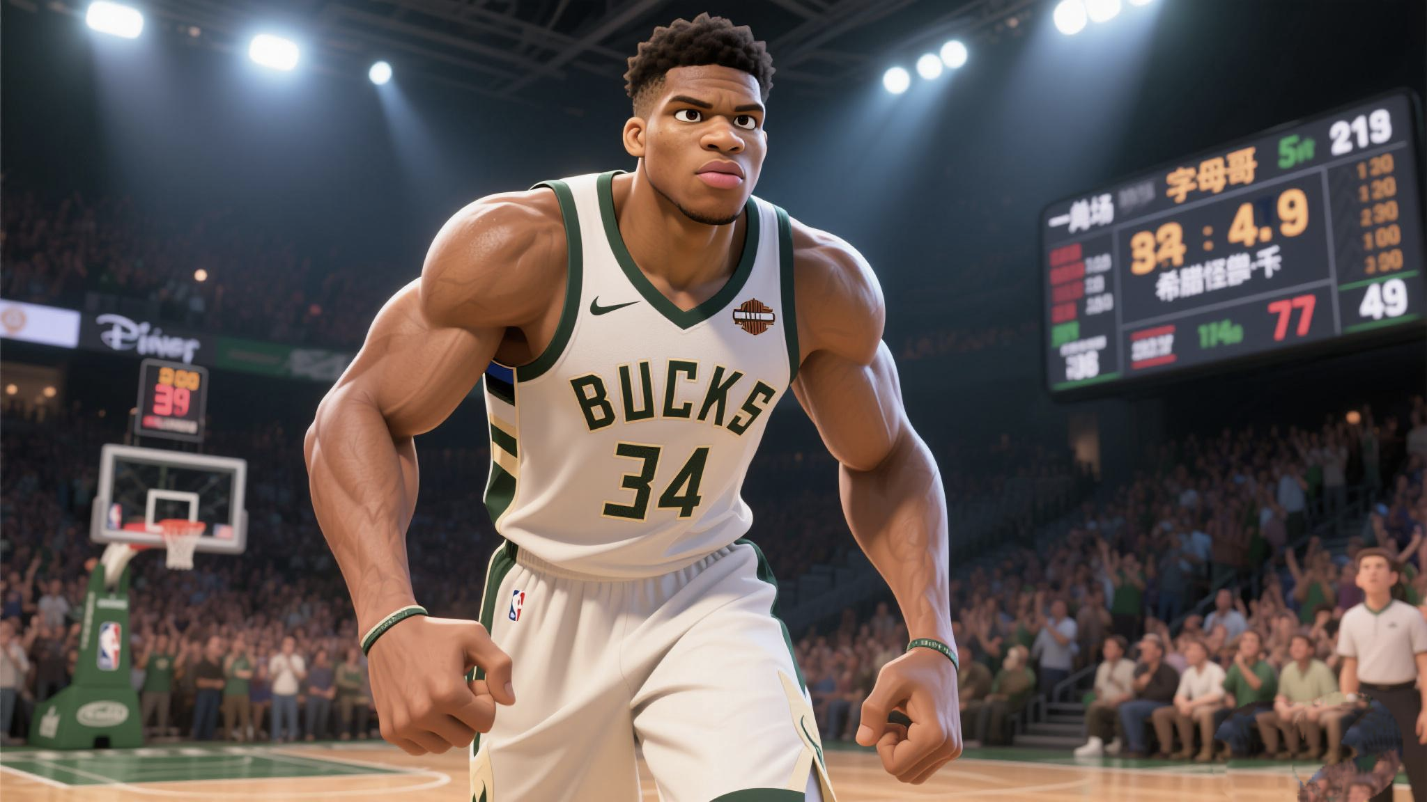 开云体育APP下载-雄鹿客场击败76人，字母哥砍下35分